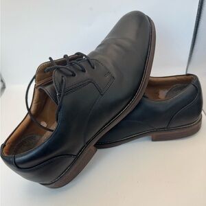 Dockers Men's Shoes Size 12M Dress Oxfords Black  Lace-Up EUC Work Travel